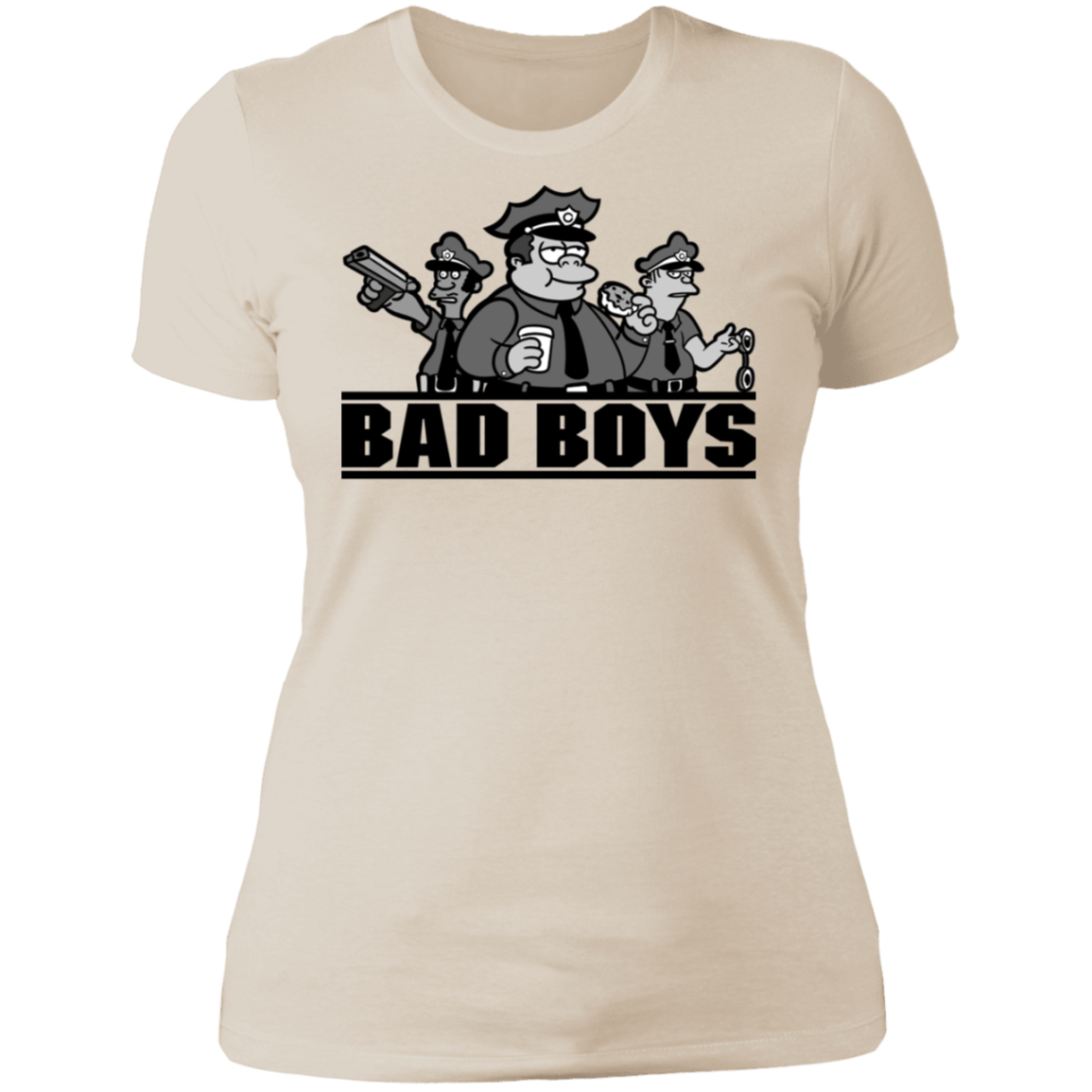 T-Shirts Ivory/ / S Bad Boys Women's Premium T-Shirt