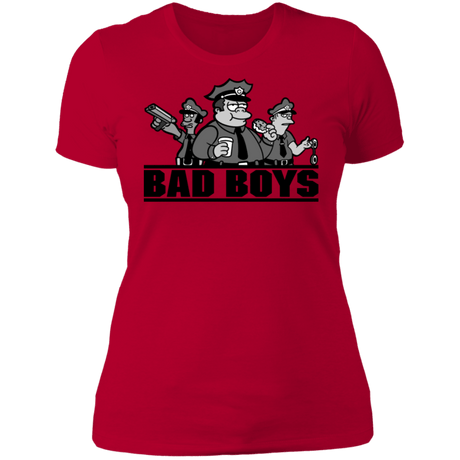 T-Shirts Red / S Bad Boys Women's Premium T-Shirt