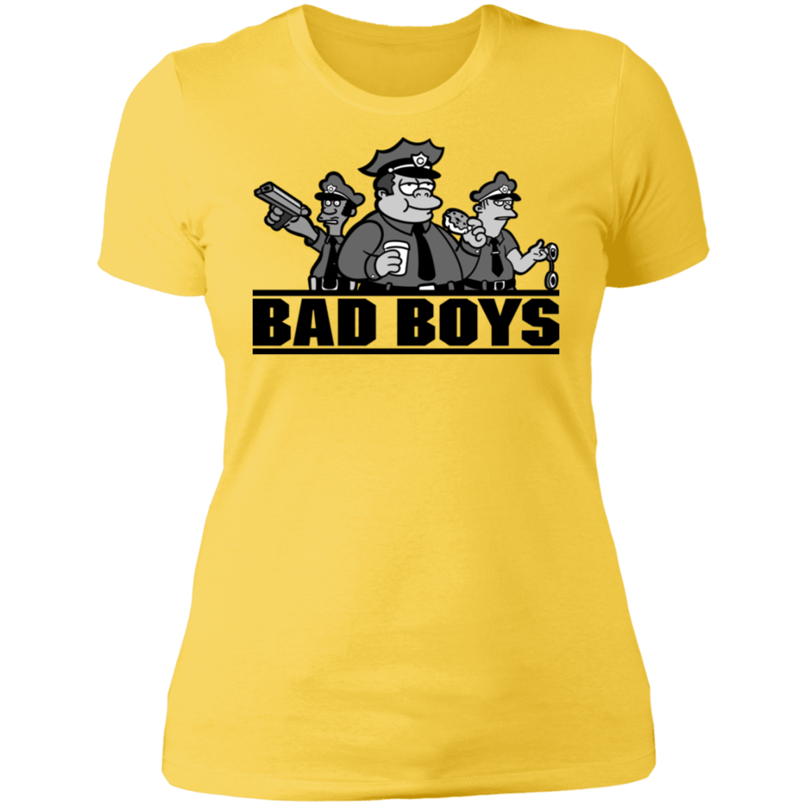 T-Shirts Vibrant Yellow / S Bad Boys Women's Premium T-Shirt