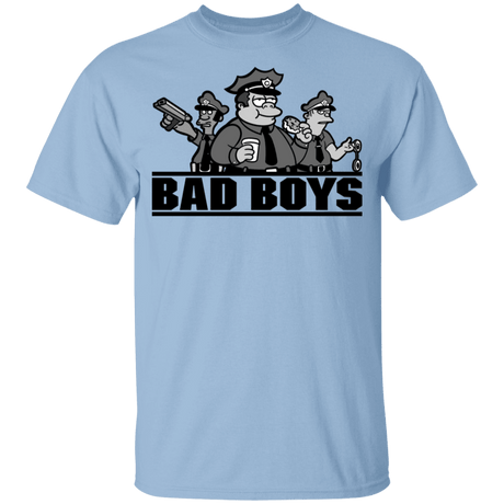 T-Shirts Light Blue / YXS Bad Boys Youth T-Shirt