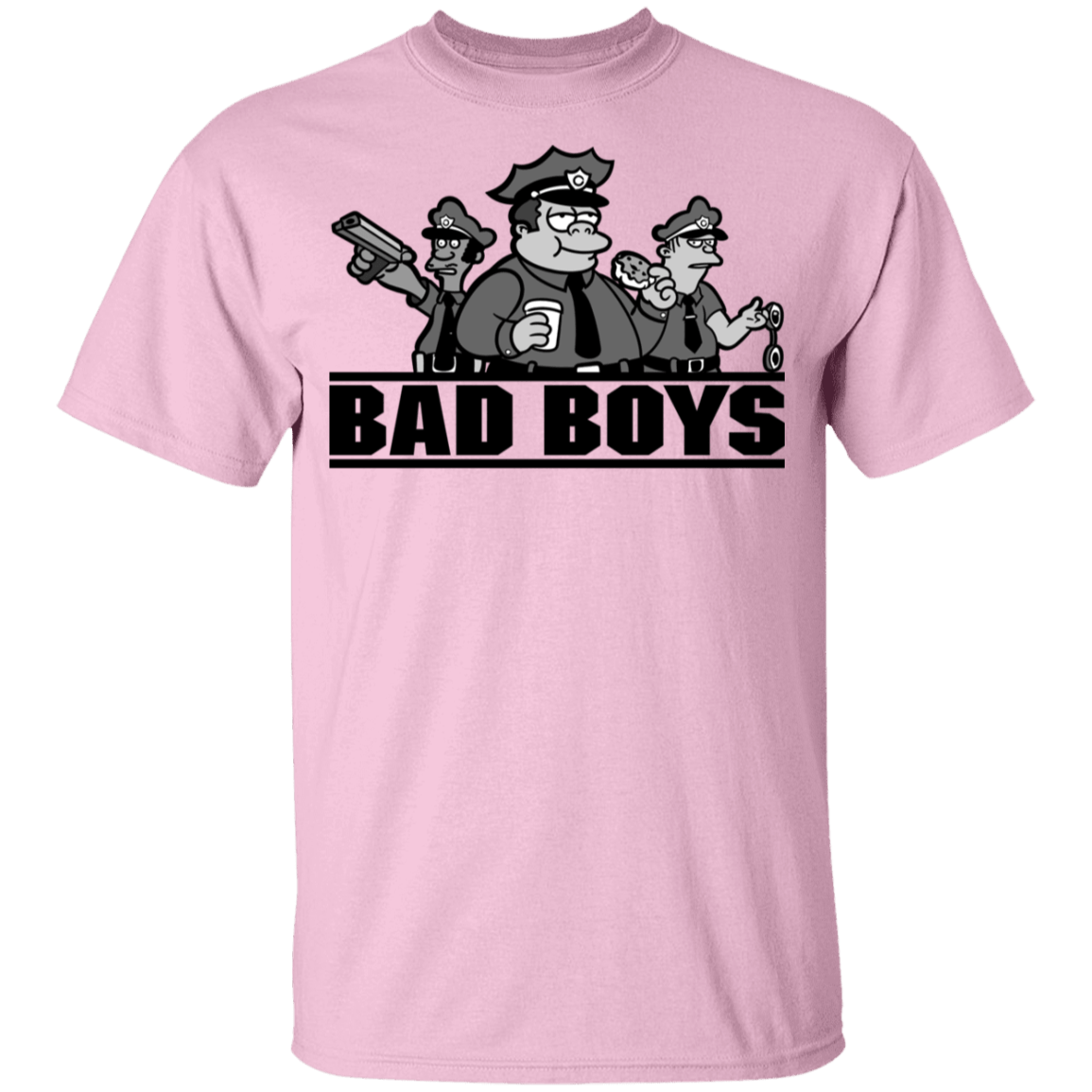 T-Shirts Light Pink / YXS Bad Boys Youth T-Shirt