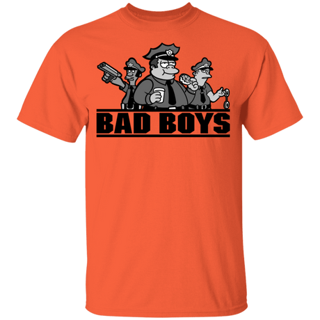 T-Shirts Orange / YXS Bad Boys Youth T-Shirt