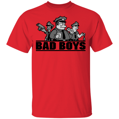 T-Shirts Red / YXS Bad Boys Youth T-Shirt