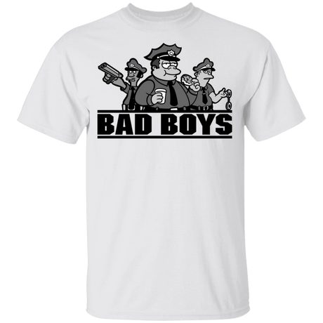 T-Shirts White / YXS Bad Boys Youth T-Shirt