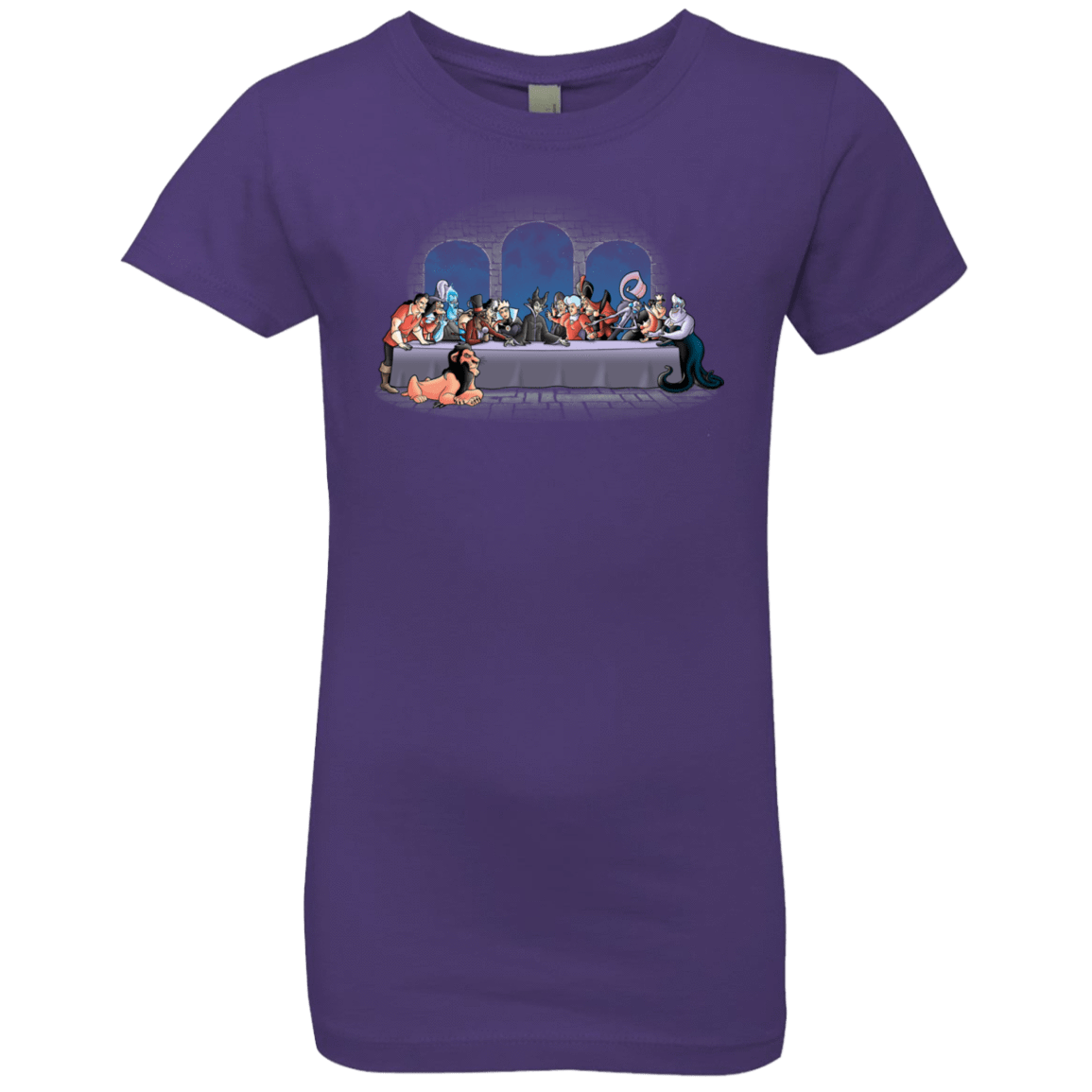 T-Shirts Purple Rush / YXS Bad Dinner Girls Premium T-Shirt