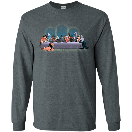 T-Shirts Dark Heather / S Bad Dinner Men's Long Sleeve T-Shirt