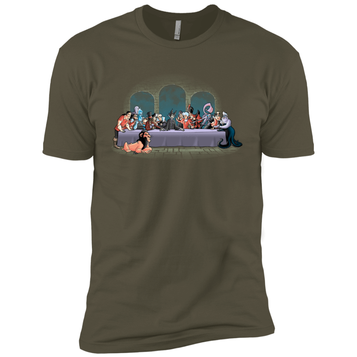 T-Shirts Military Green / X-Small Bad Dinner Men's Premium T-Shirt