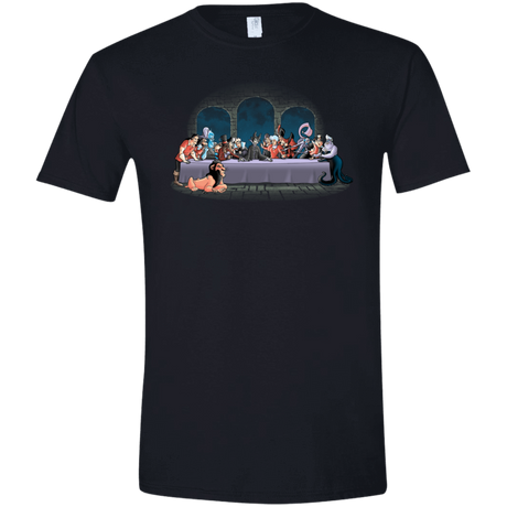 T-Shirts Black / X-Small Bad Dinner Men's Semi-Fitted Softstyle