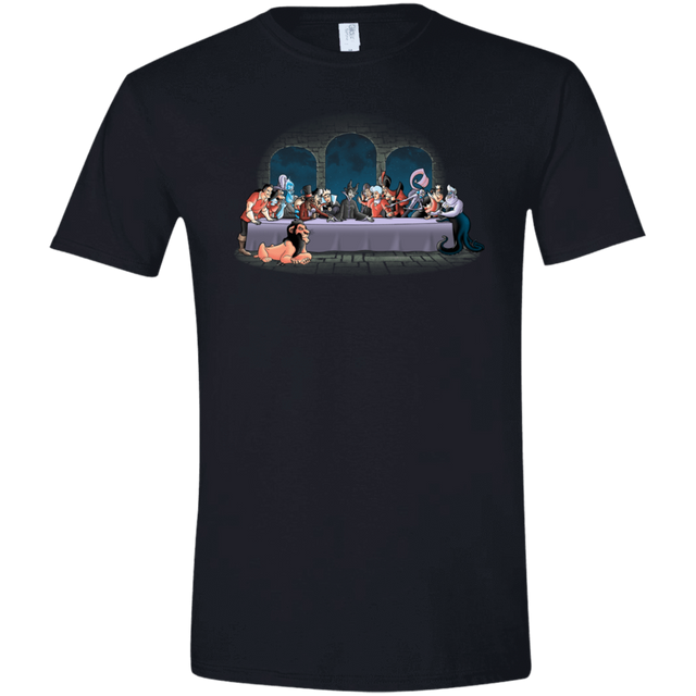 T-Shirts Black / X-Small Bad Dinner Men's Semi-Fitted Softstyle
