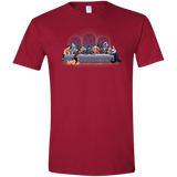 T-Shirts Cardinal Red / S Bad Dinner Men's Semi-Fitted Softstyle