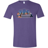 T-Shirts Heather Purple / S Bad Dinner Men's Semi-Fitted Softstyle