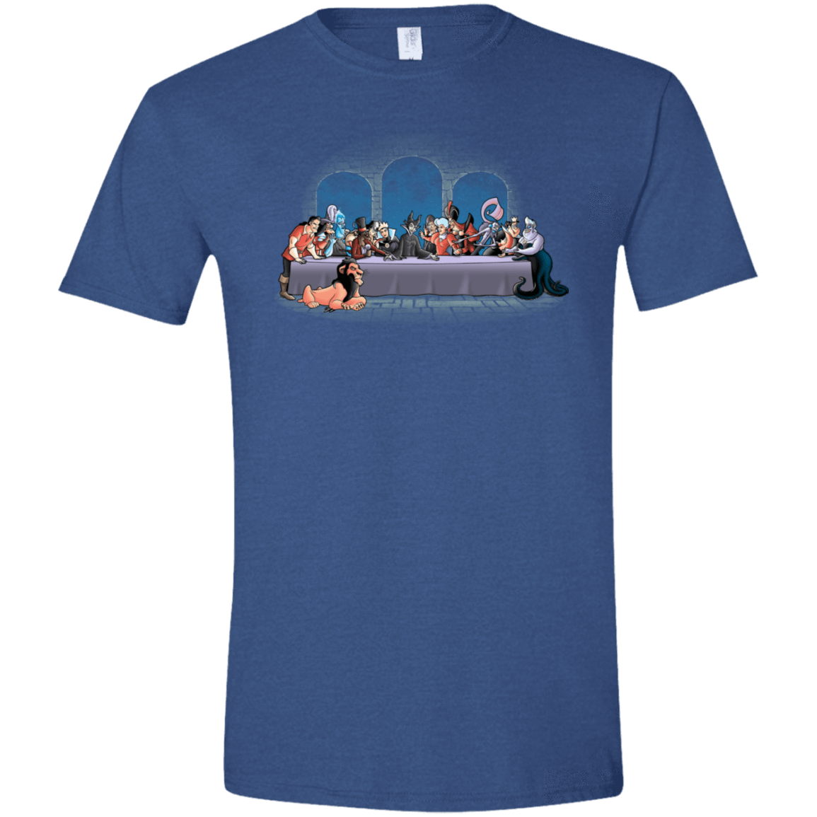 T-Shirts Heather Royal / X-Small Bad Dinner Men's Semi-Fitted Softstyle