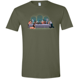 T-Shirts Military Green / S Bad Dinner Men's Semi-Fitted Softstyle