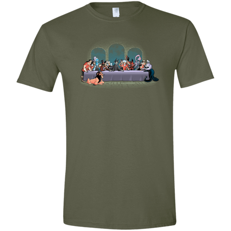 T-Shirts Military Green / S Bad Dinner Men's Semi-Fitted Softstyle