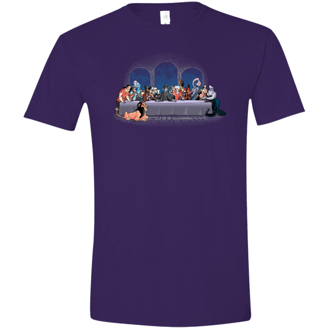T-Shirts Purple / S Bad Dinner Men's Semi-Fitted Softstyle