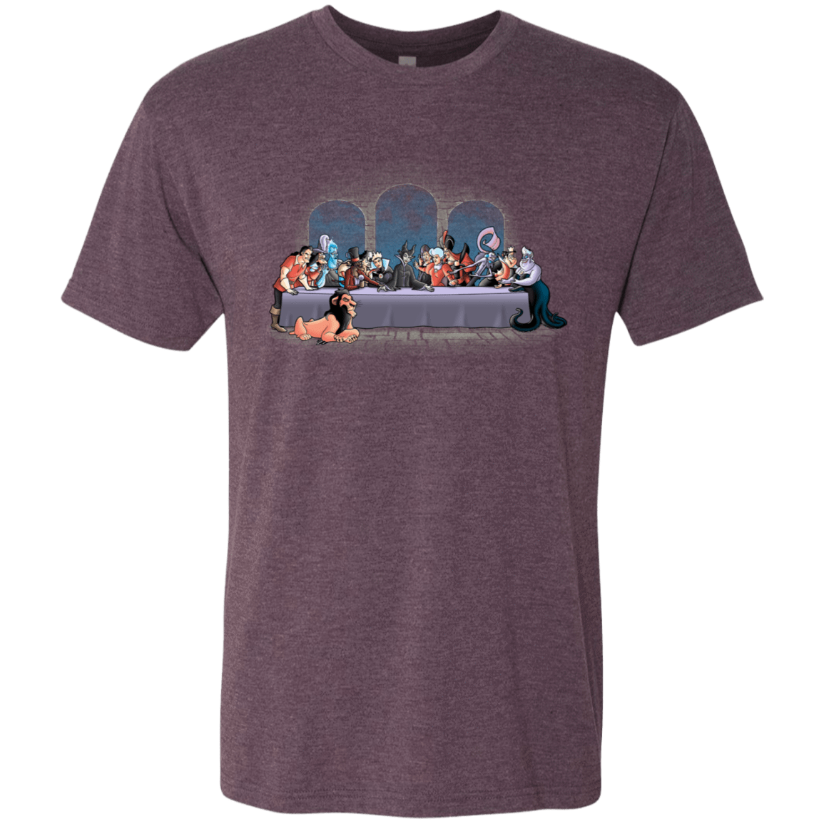 T-Shirts Vintage Purple / S Bad Dinner Men's Triblend T-Shirt
