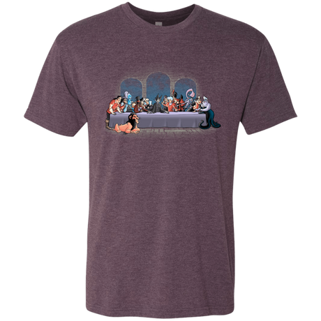 T-Shirts Vintage Purple / S Bad Dinner Men's Triblend T-Shirt