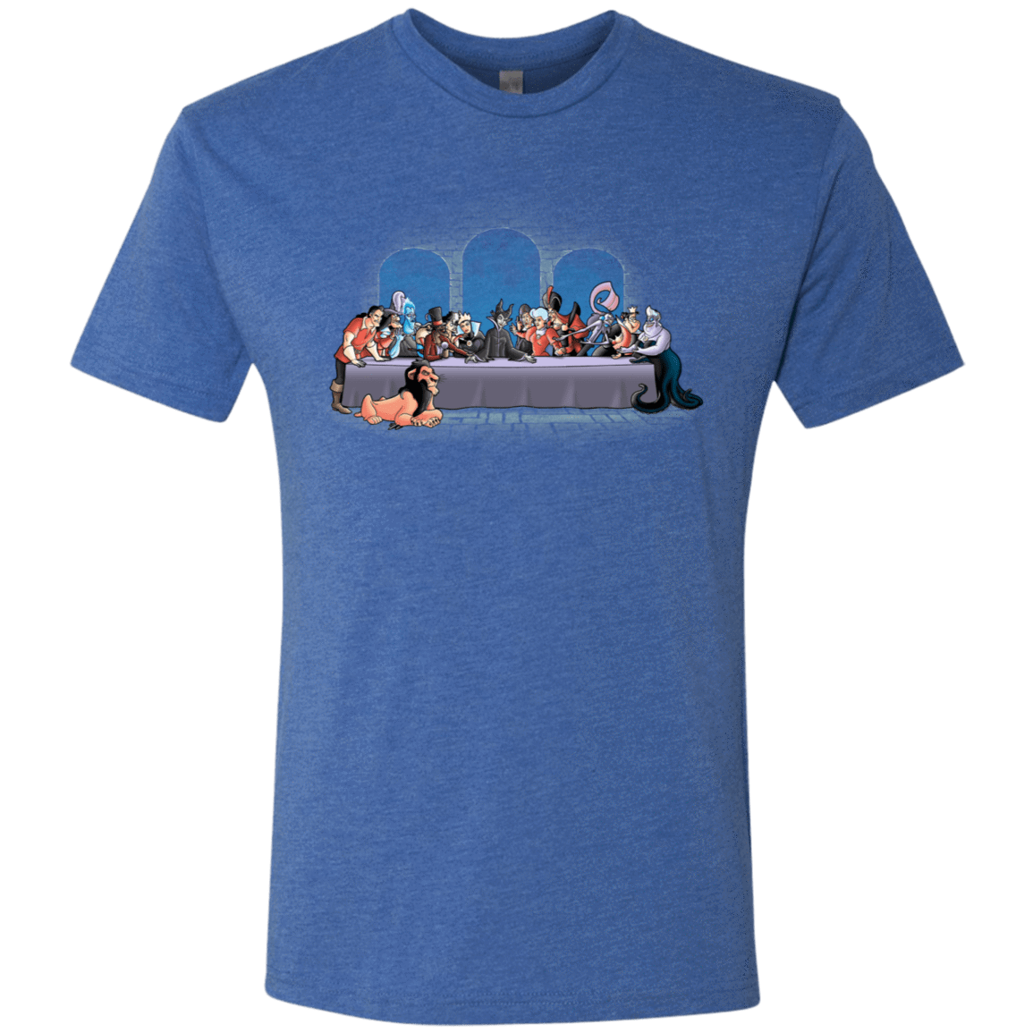T-Shirts Vintage Royal / S Bad Dinner Men's Triblend T-Shirt