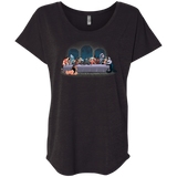 T-Shirts Vintage Black / X-Small Bad Dinner Triblend Dolman Sleeve