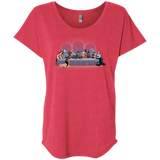 T-Shirts Vintage Red / X-Small Bad Dinner Triblend Dolman Sleeve