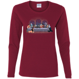 T-Shirts Cardinal / S Bad Dinner Women's Long Sleeve T-Shirt