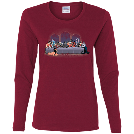 T-Shirts Cardinal / S Bad Dinner Women's Long Sleeve T-Shirt