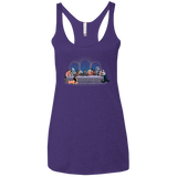 T-Shirts Purple Rush / X-Small Bad Dinner Women's Triblend Racerback Tank