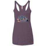 T-Shirts Vintage Purple / X-Small Bad Dinner Women's Triblend Racerback Tank