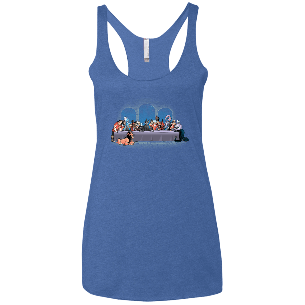 T-Shirts Vintage Royal / X-Small Bad Dinner Women's Triblend Racerback Tank