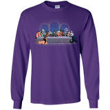 T-Shirts Purple / YS Bad Dinner Youth Long Sleeve T-Shirt