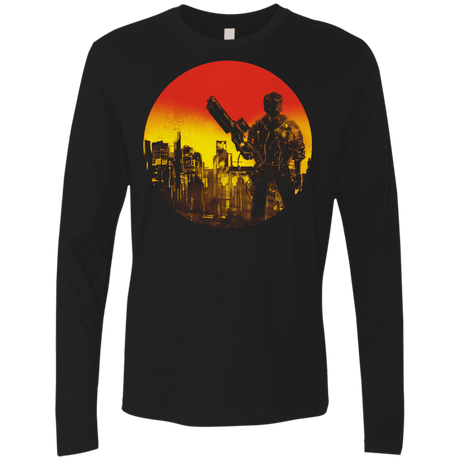 T-Shirts Black / S Bad Education Men's Premium Long Sleeve