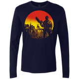 T-Shirts Midnight Navy / S Bad Education Men's Premium Long Sleeve