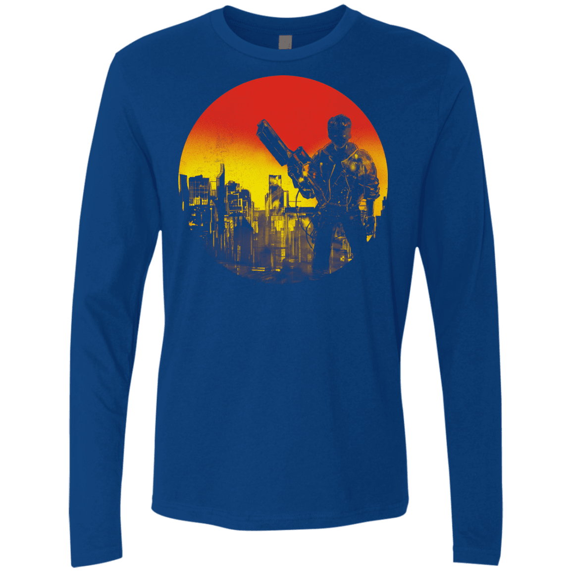 T-Shirts Royal / S Bad Education Men's Premium Long Sleeve