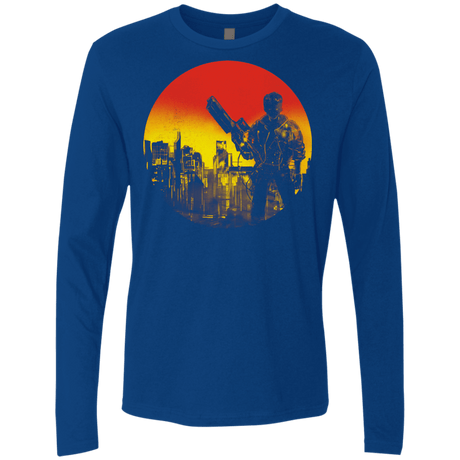 T-Shirts Royal / S Bad Education Men's Premium Long Sleeve