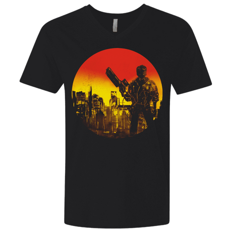 T-Shirts Black / X-Small Bad Education Men's Premium V-Neck