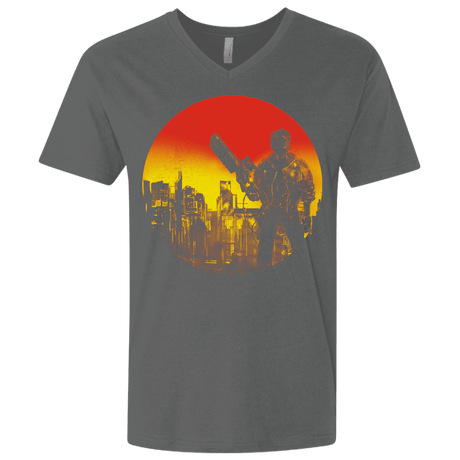 T-Shirts Heavy Metal / X-Small Bad Education Men's Premium V-Neck