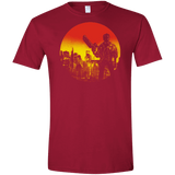 T-Shirts Cardinal Red / S Bad Education Men's Semi-Fitted Softstyle