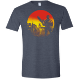 T-Shirts Heather Navy / S Bad Education Men's Semi-Fitted Softstyle