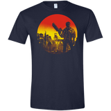 T-Shirts Navy / X-Small Bad Education Men's Semi-Fitted Softstyle