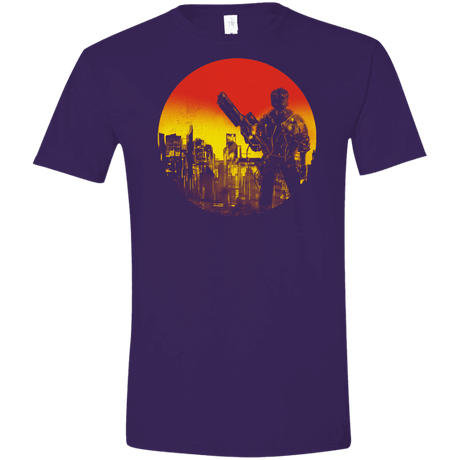 T-Shirts Purple / S Bad Education Men's Semi-Fitted Softstyle