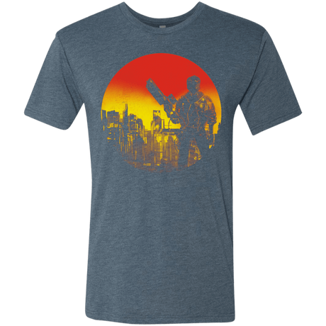 T-Shirts Indigo / S Bad Education Men's Triblend T-Shirt