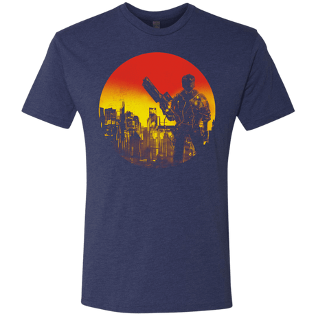 T-Shirts Vintage Navy / S Bad Education Men's Triblend T-Shirt