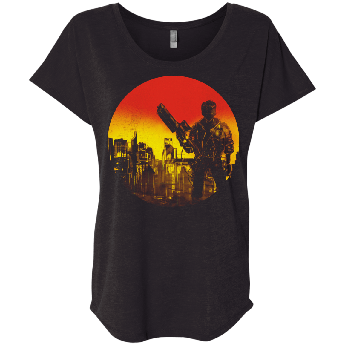 T-Shirts Vintage Black / X-Small Bad Education Triblend Dolman Sleeve