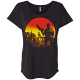 T-Shirts Vintage Black / X-Small Bad Education Triblend Dolman Sleeve