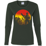 T-Shirts Forest / S Bad Education Women's Long Sleeve T-Shirt