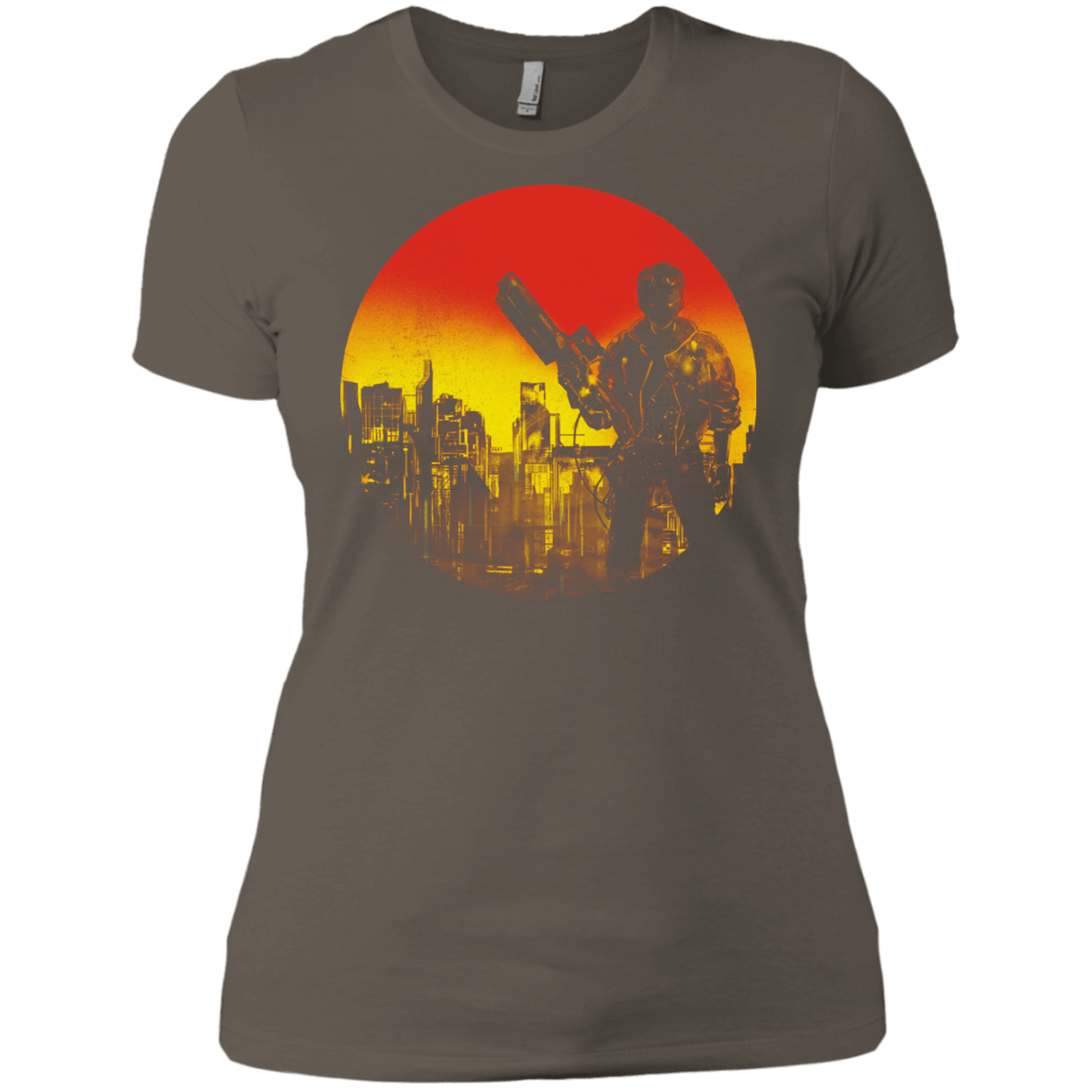 T-Shirts Warm Grey / X-Small Bad Education Women's Premium T-Shirt