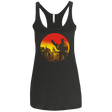 T-Shirts Vintage Black / X-Small Bad Education Women's Triblend Racerback Tank