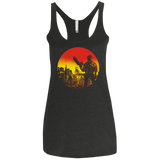 T-Shirts Vintage Black / X-Small Bad Education Women's Triblend Racerback Tank
