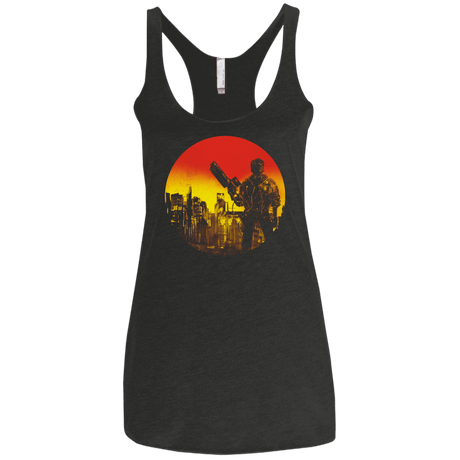 T-Shirts Vintage Black / X-Small Bad Education Women's Triblend Racerback Tank