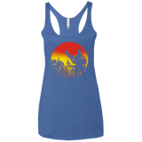 T-Shirts Vintage Royal / X-Small Bad Education Women's Triblend Racerback Tank